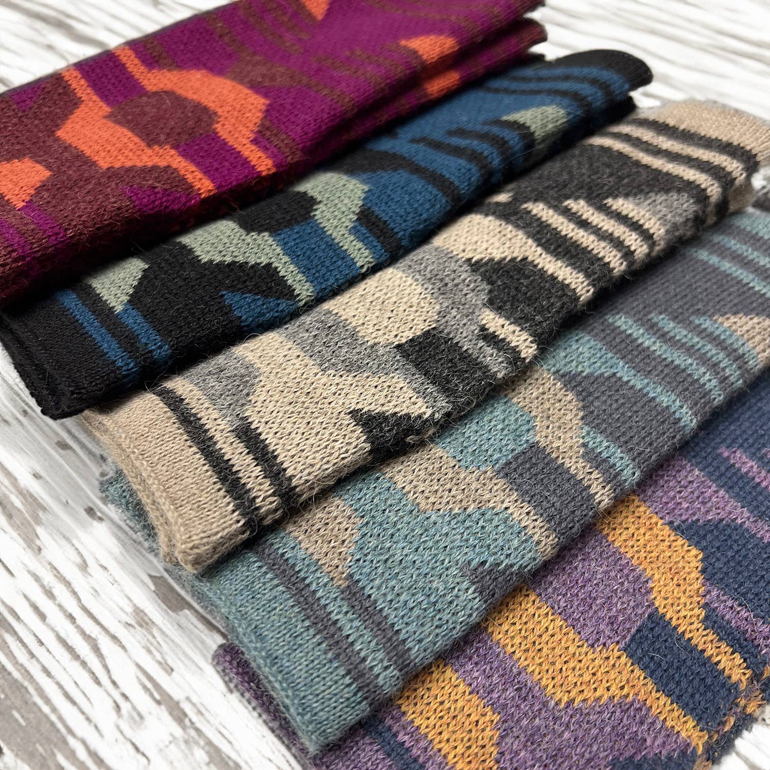 Alpaca Gloves - Sunrise