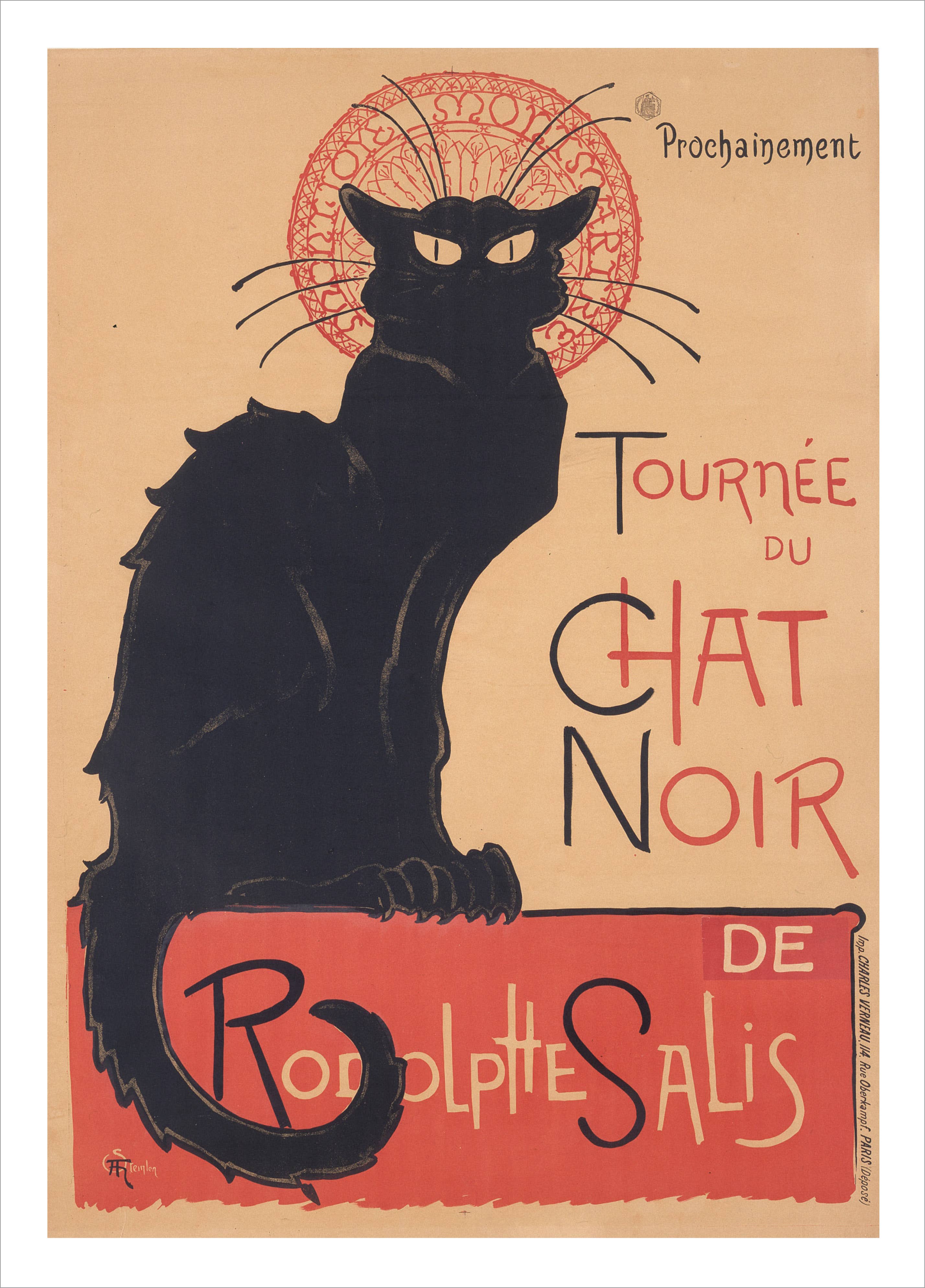 Tournée Du Chat Noir, 1896