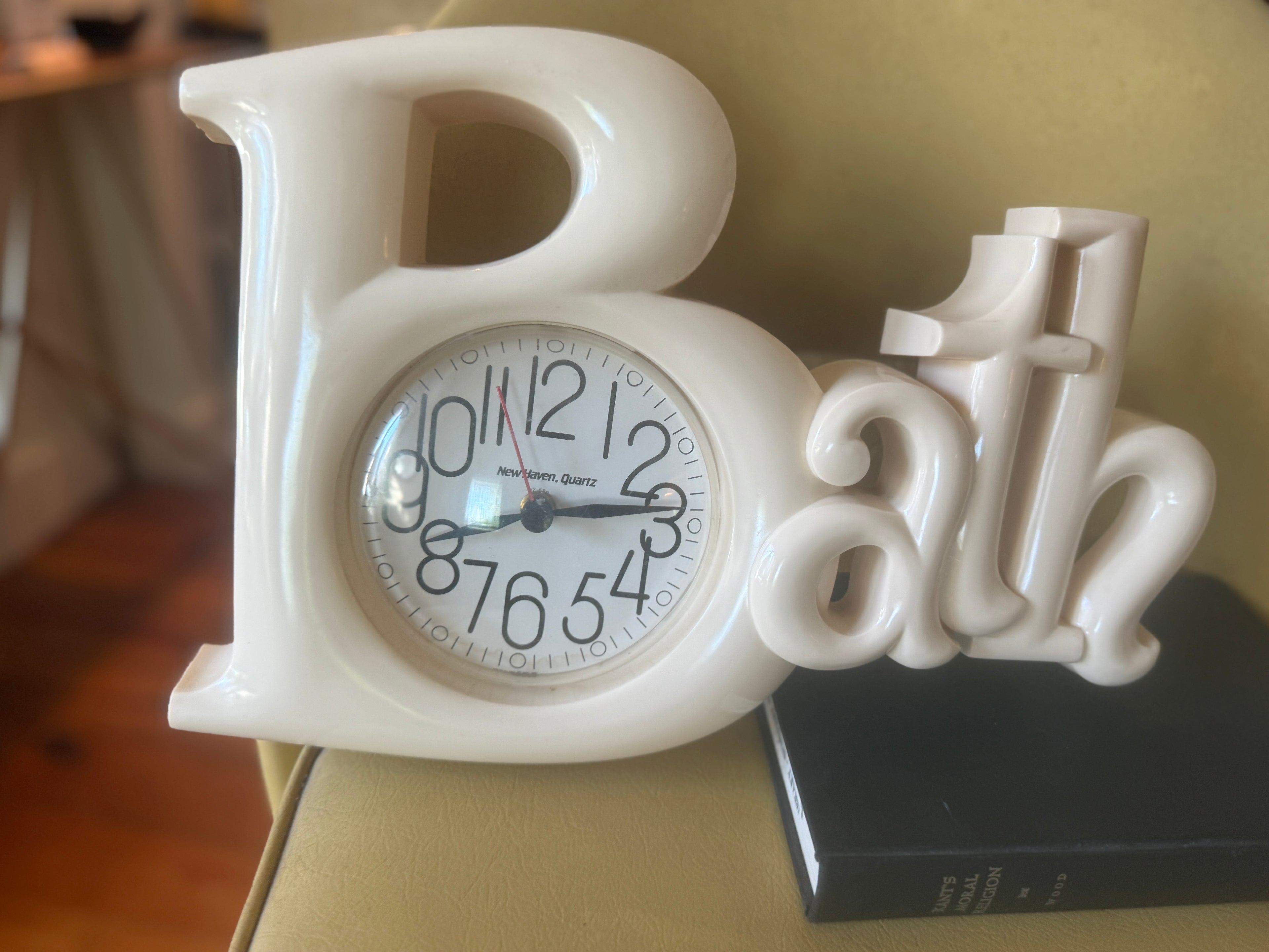Plastic Bath Letter Clock