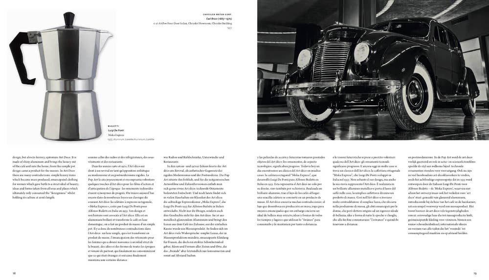 Art Deco - Adult Book on Design, 280 Pages