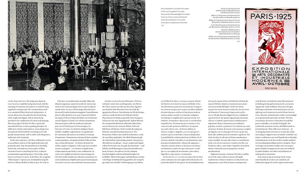 Art Deco - Adult Book on Design, 280 Pages