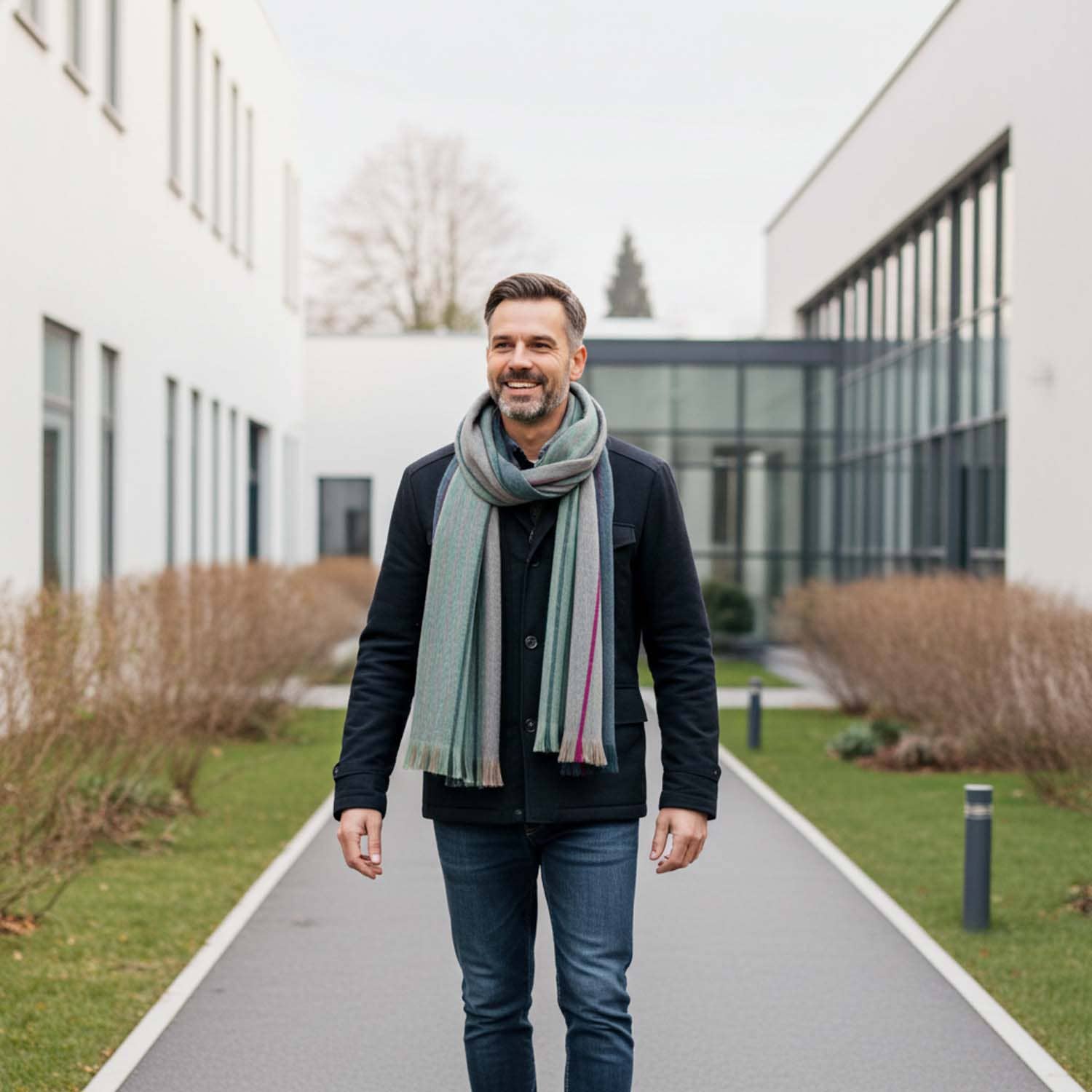 Alpaca Scarf - Wild Wasabi