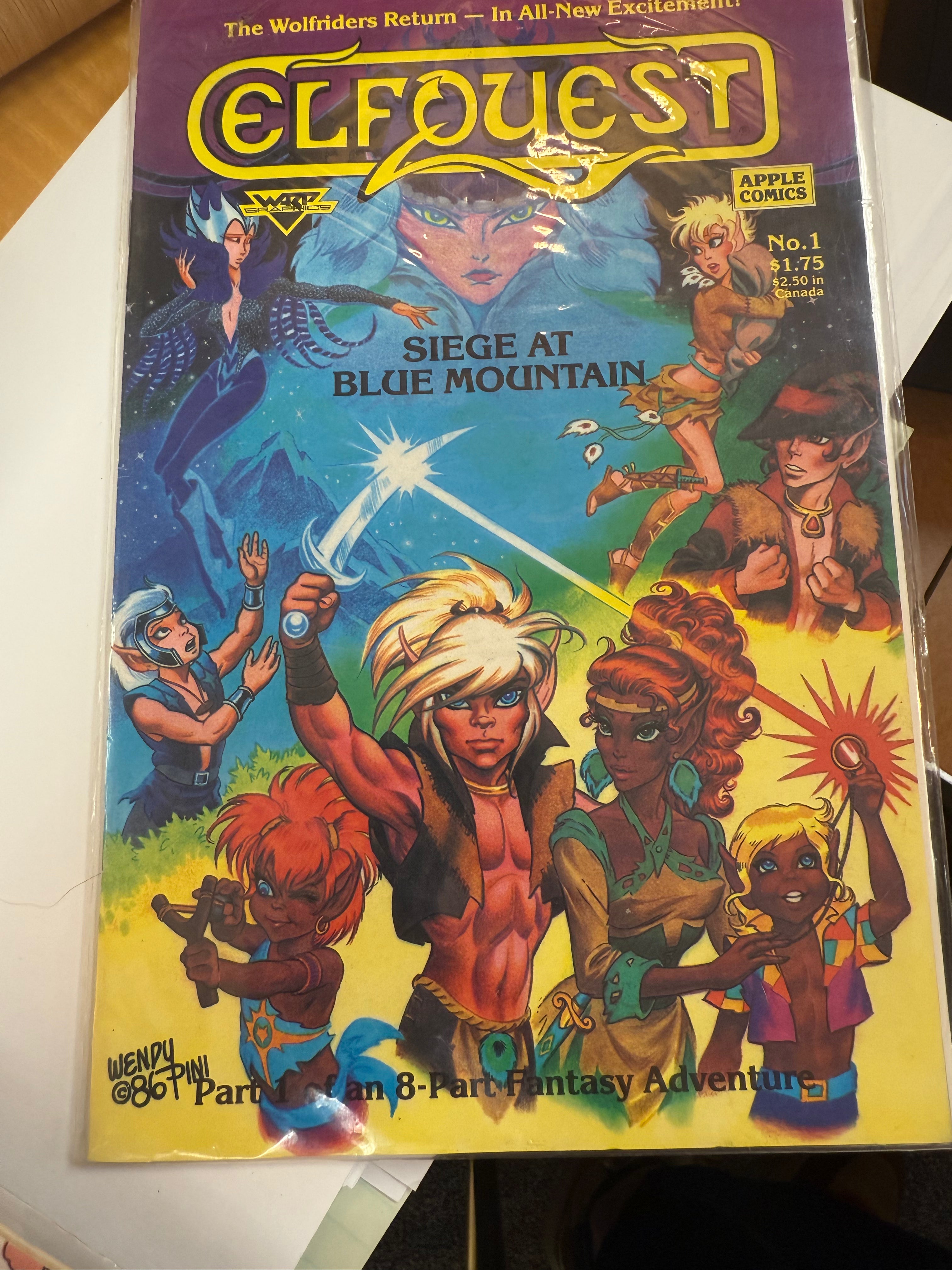 Elfquest Siege at Blue Mountain #1