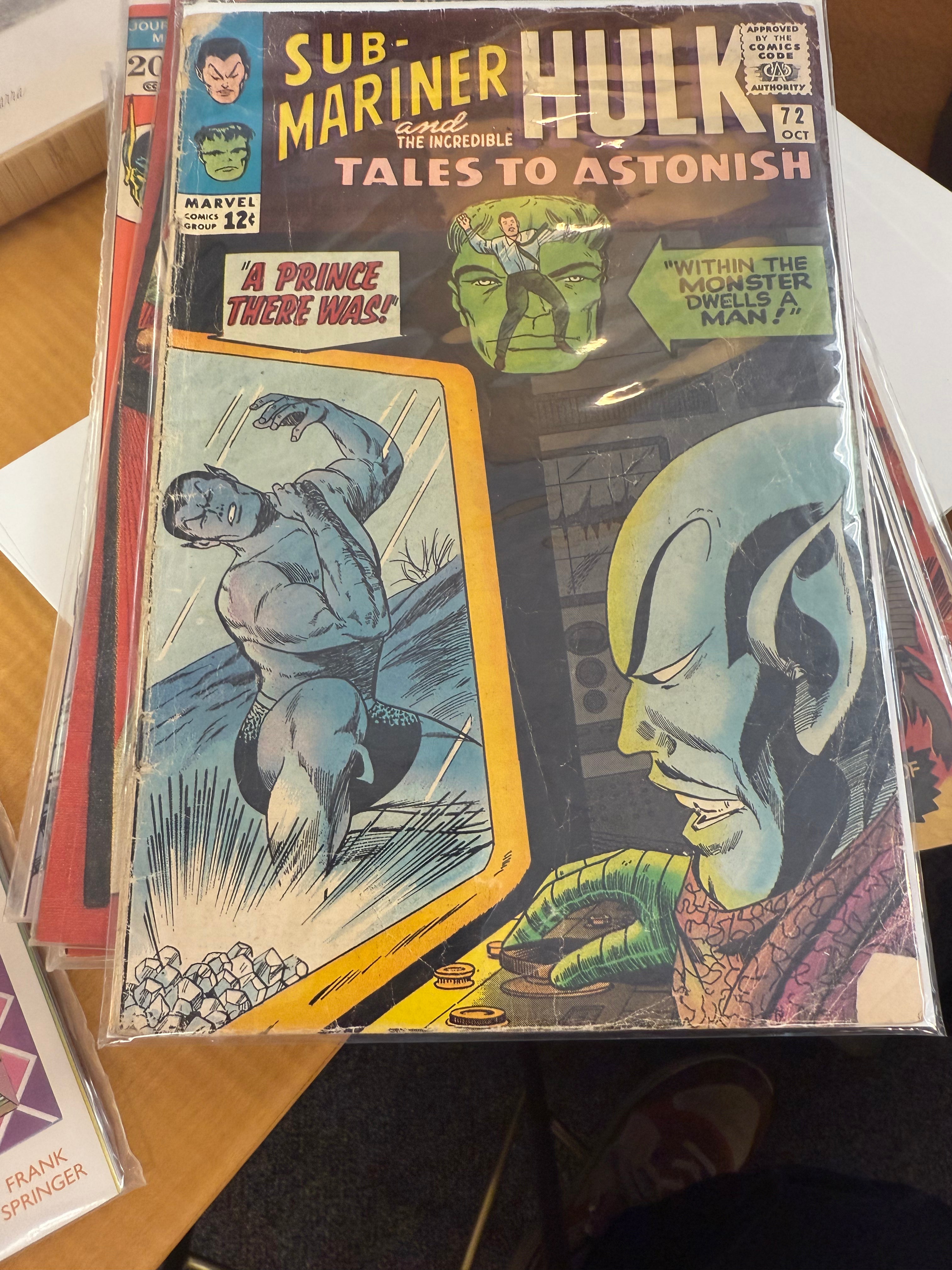 Tales to Astonish #72