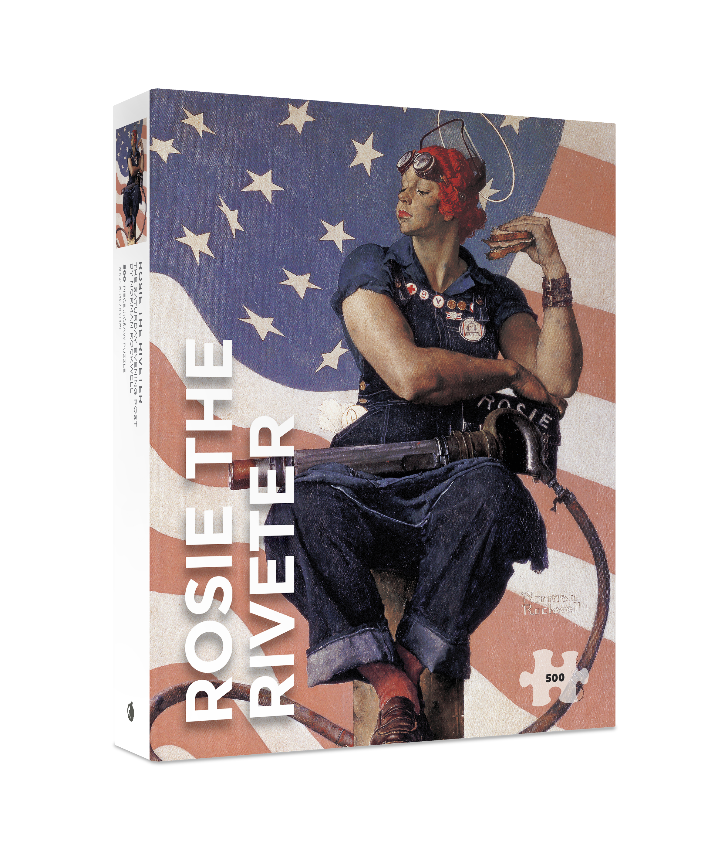 Norman Rockwell: Rosie the Riveter 500-Piece Jigsaw Puzzle