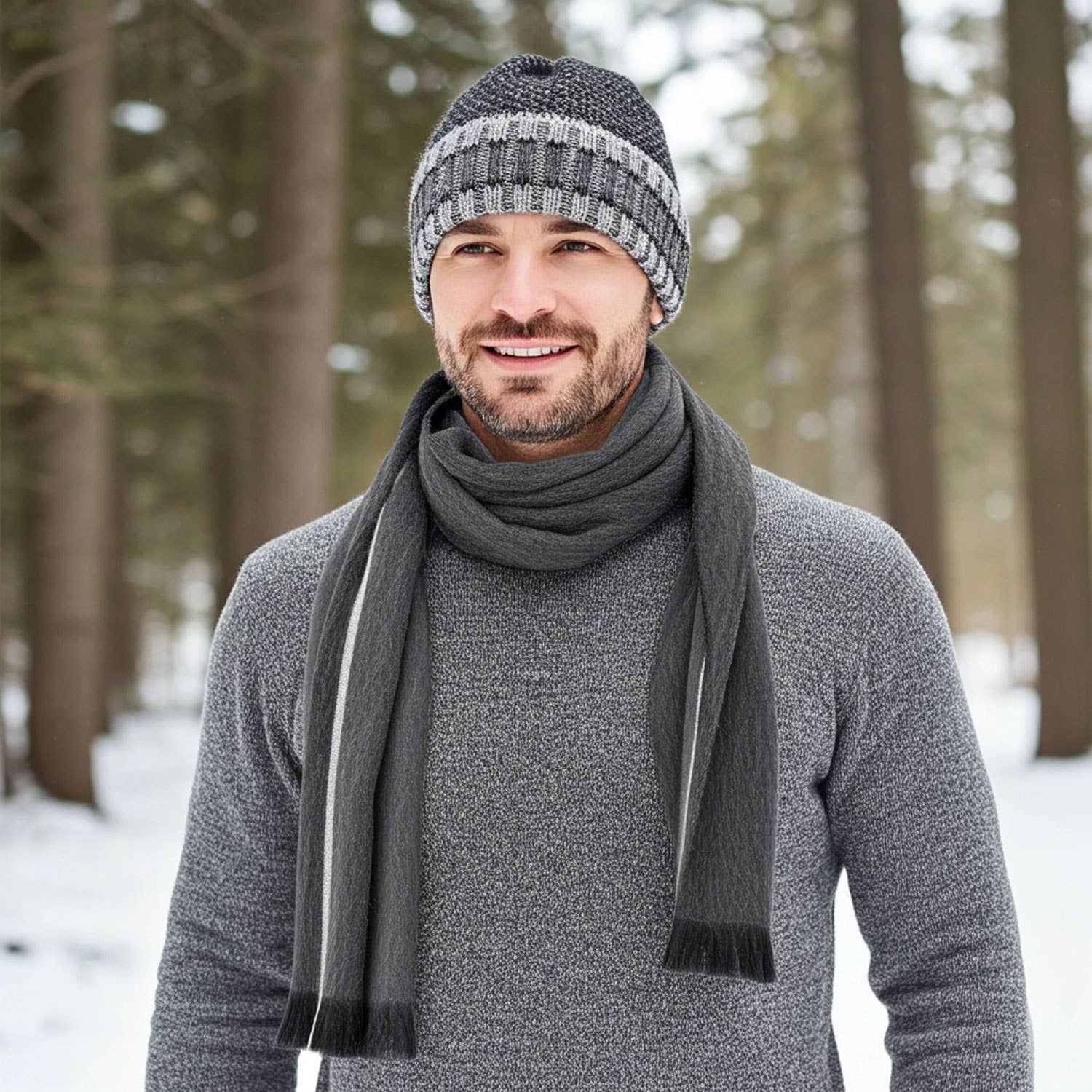 Alpaca Beanie - Carrera - Onyx