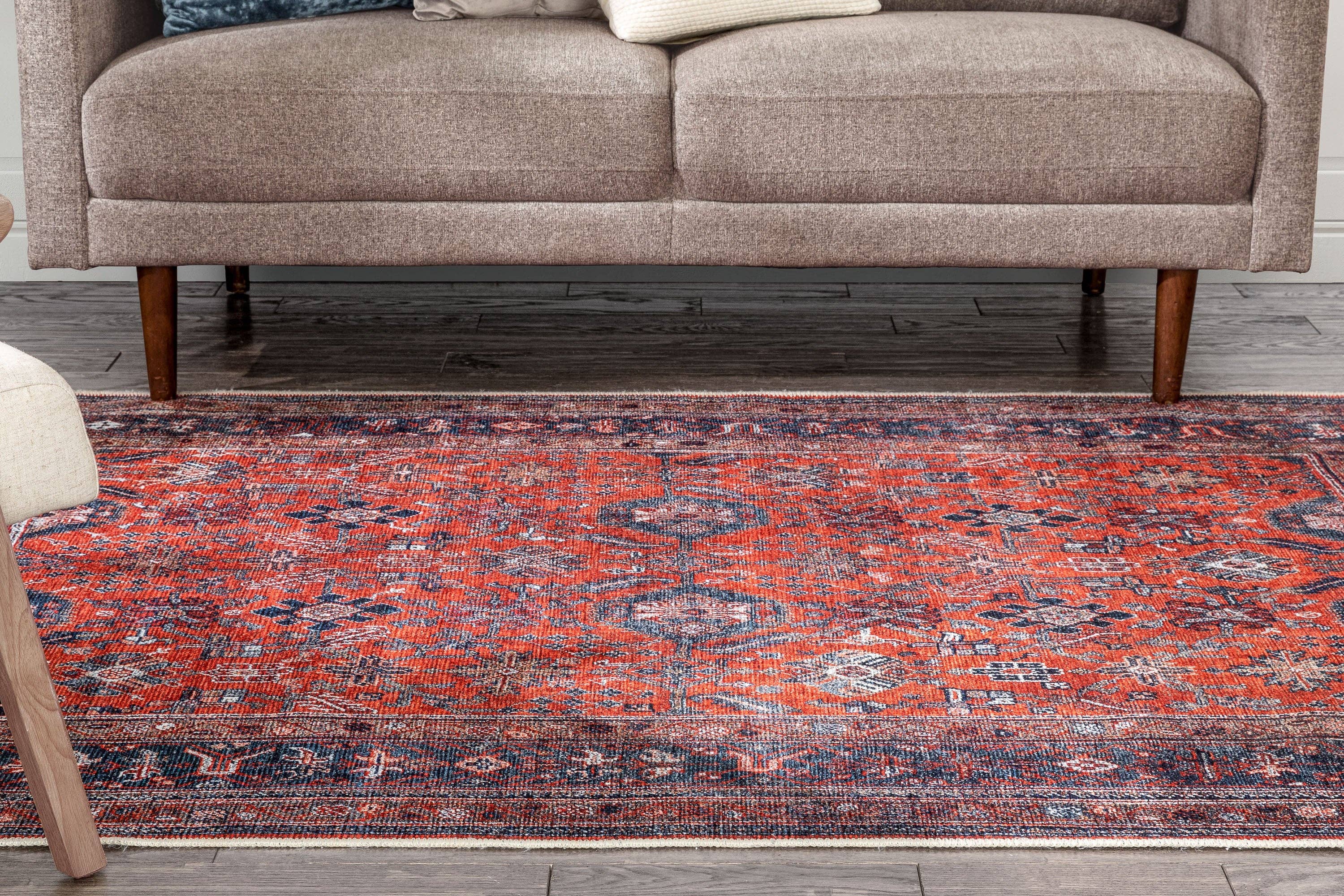 Persian Oriental Red Runner 2'7" x 9'10"