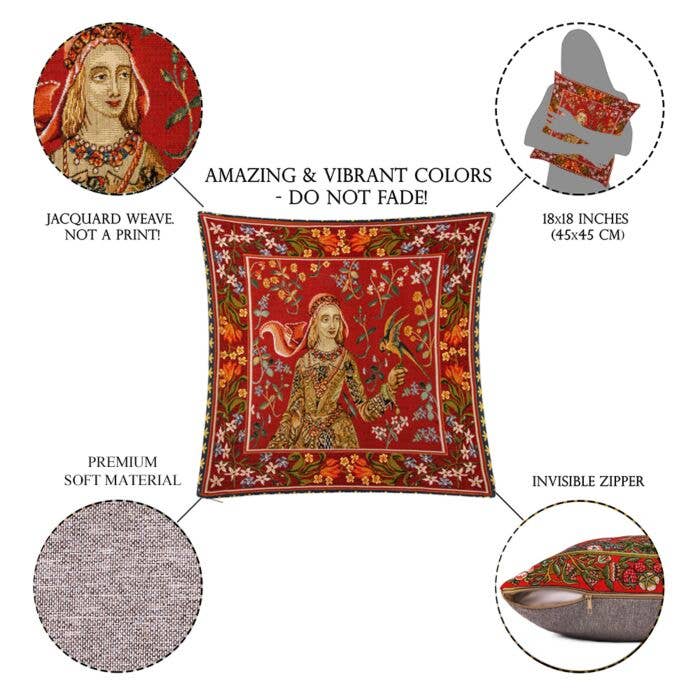 Harmony of Taste Tapestry Pillow