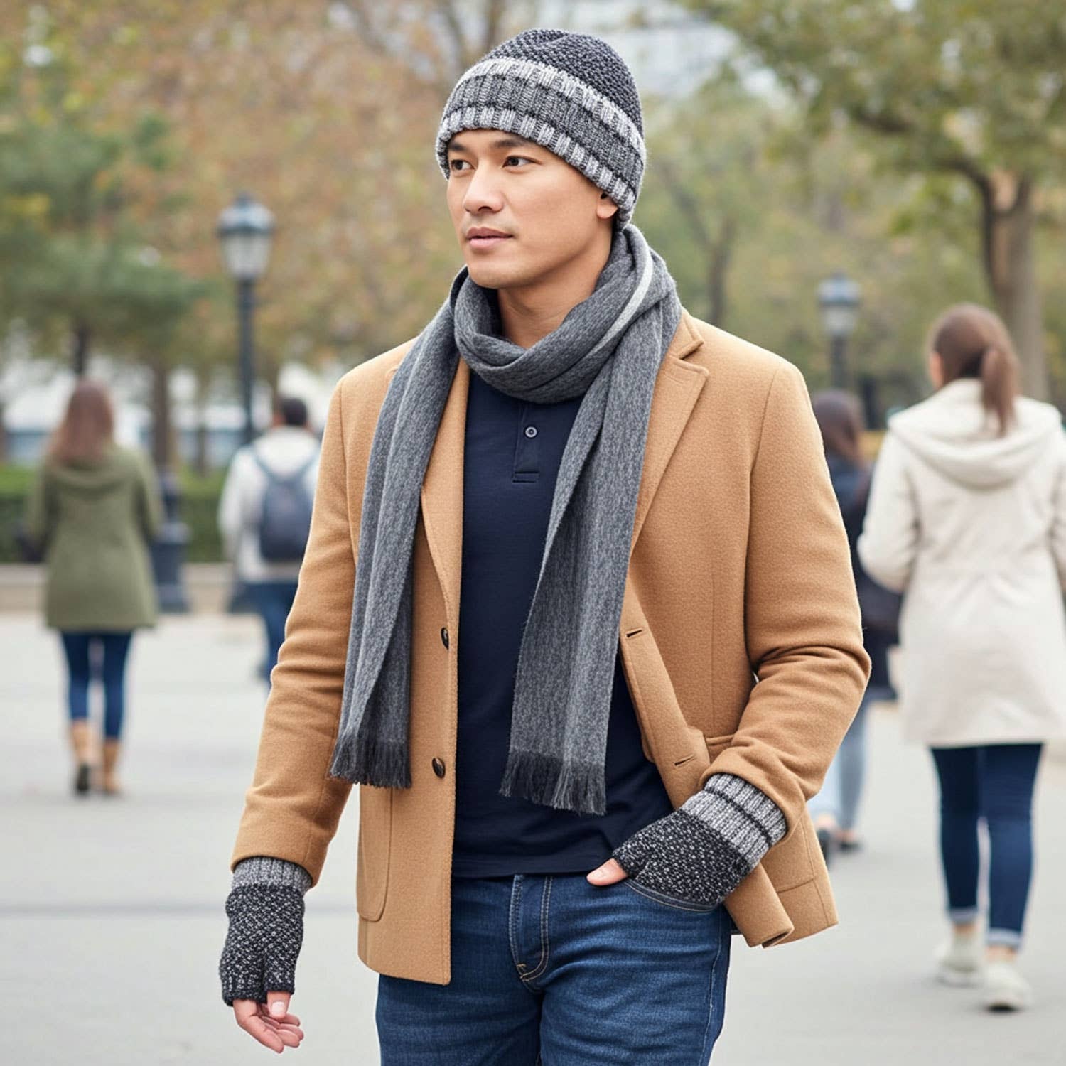 Alpaca Beanie - Carrera - Onyx