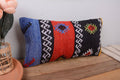 Antique Turkish Kilim Lumbar Pillow