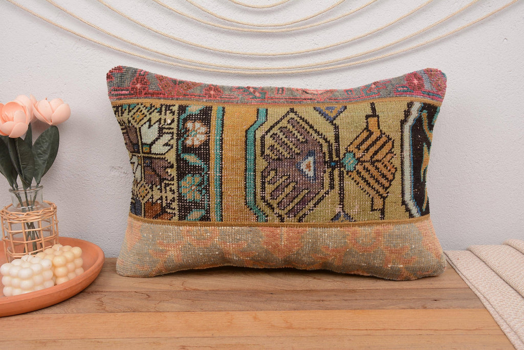 Ancient Aztec Motif Pillow