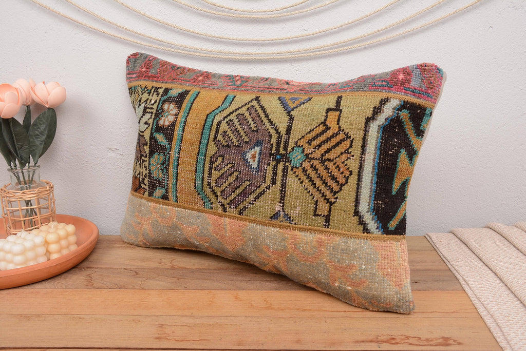 Ancient Aztec Motif Pillow