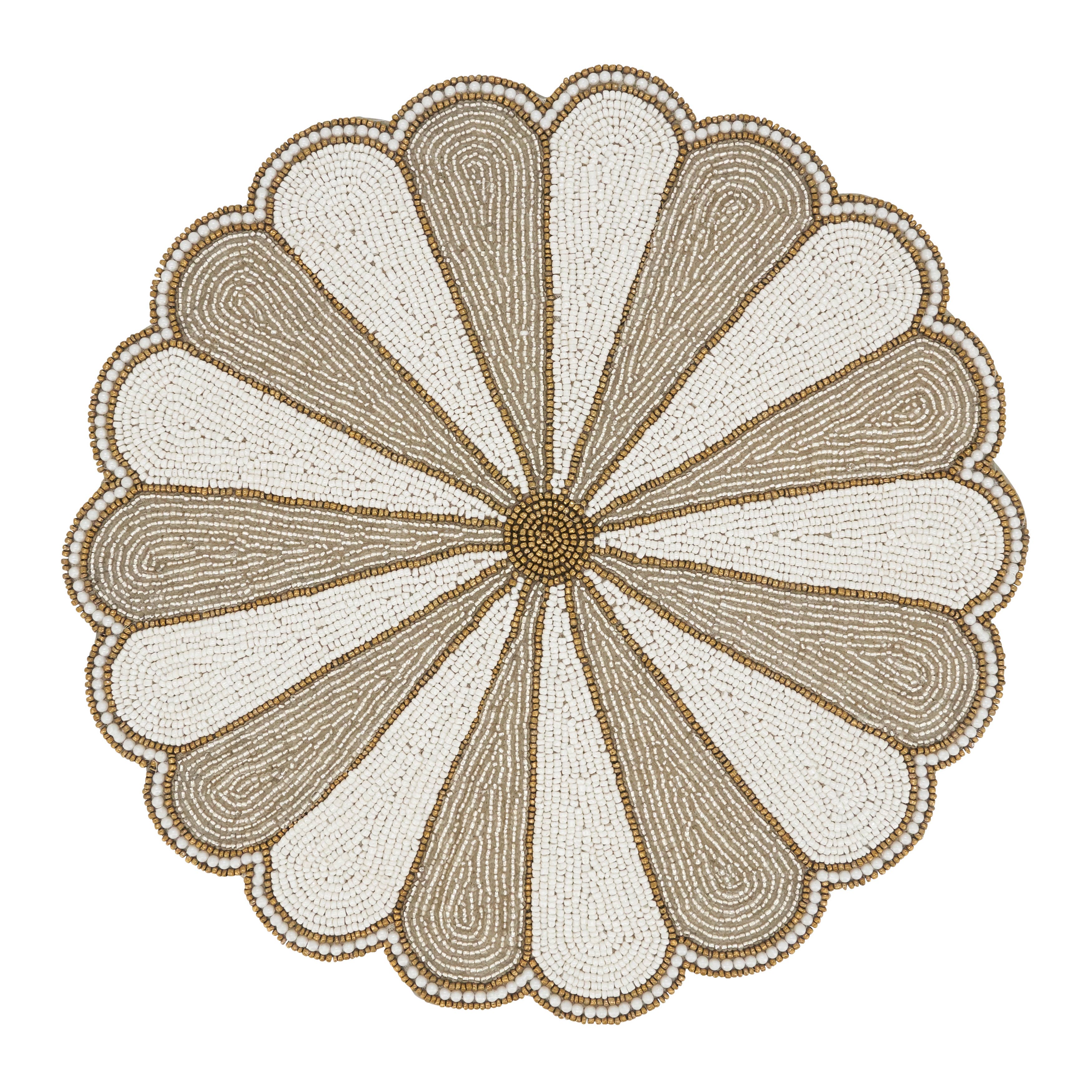 Beaded Pinwheel Placemat (Set of 2)