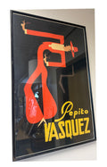 Pepito Vasquez Art Deco Flamenco Poster on white background