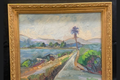 Signed James Hartman California Landscape Oil Painting
