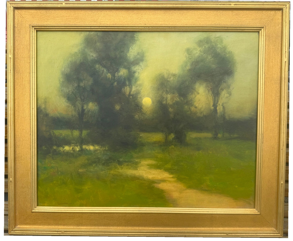 Dennis Sheehan Tonalist Landscape on white background